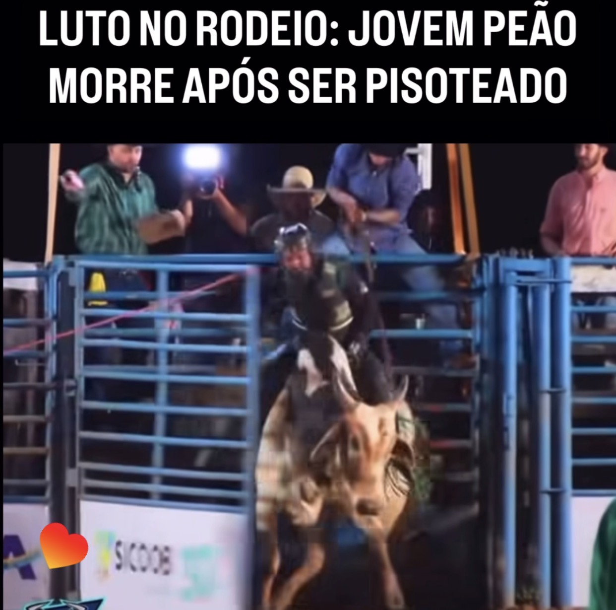 Luto no Rodeio: Jovem peão morre após acidente em ExpoAgro