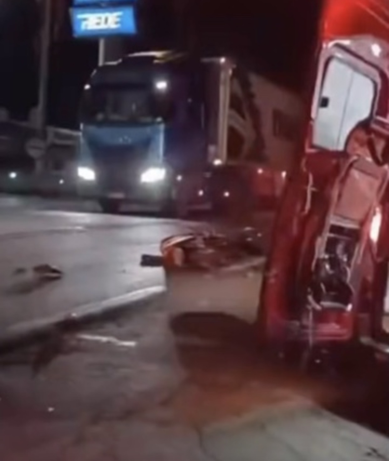 GRAVE ACIDENTE NA BR-153 NA CIDADE DE JARAGUÁ