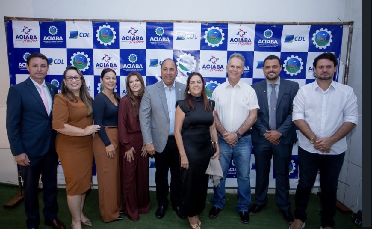 NOVA DIRETORIA DA ACIABA É OFICIALMENTE EMPOSSADA EM BARRO ALTO