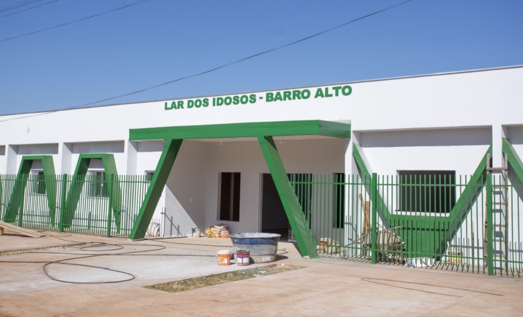 LAR DOS IDOSOS DE BARRO ALTO ENTRA NA FASE FINAL E SE TORNA REALIDADE